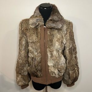 Dino Ricco Vintage Rabbit Fur Coat *EUC*